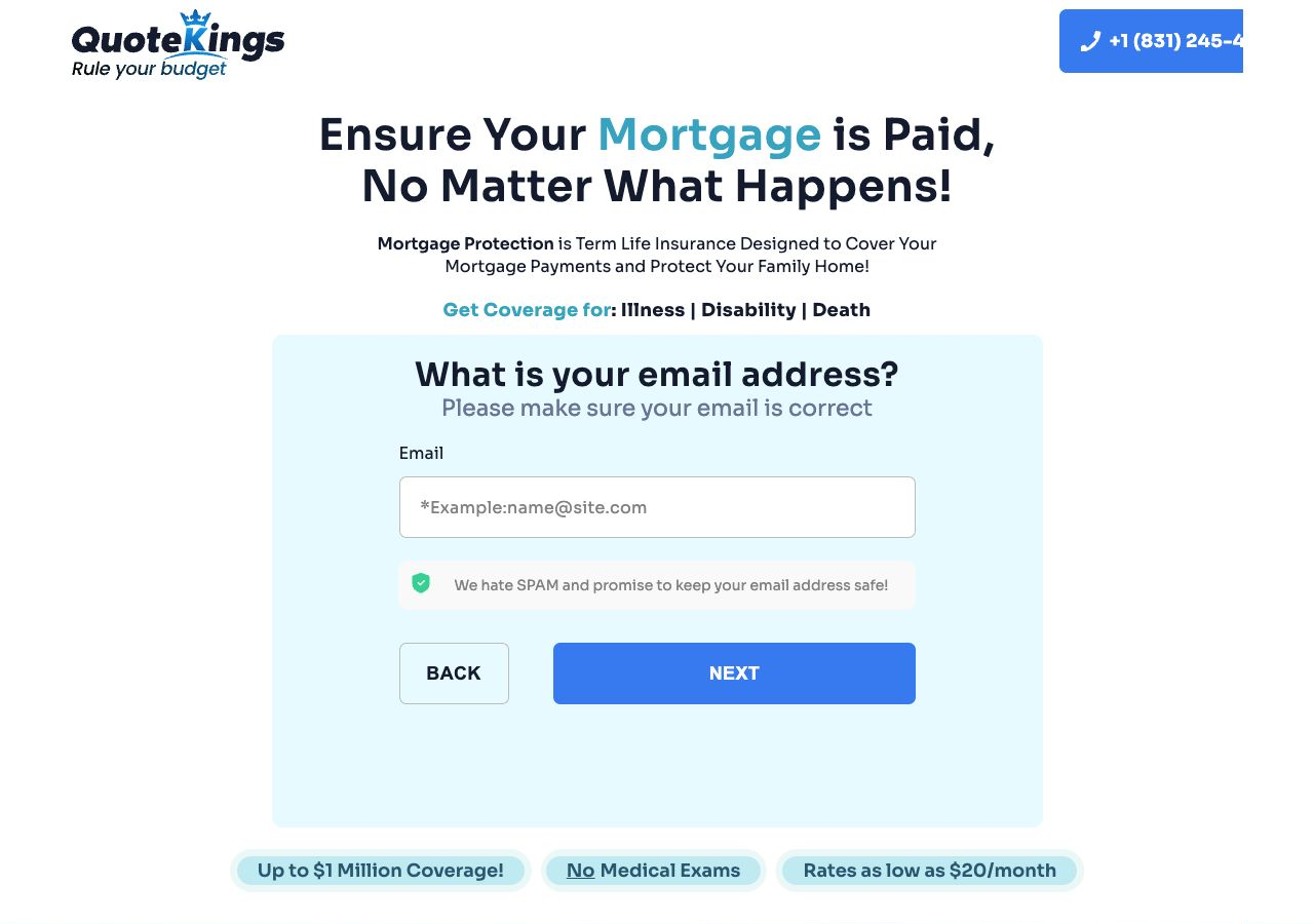 Email step