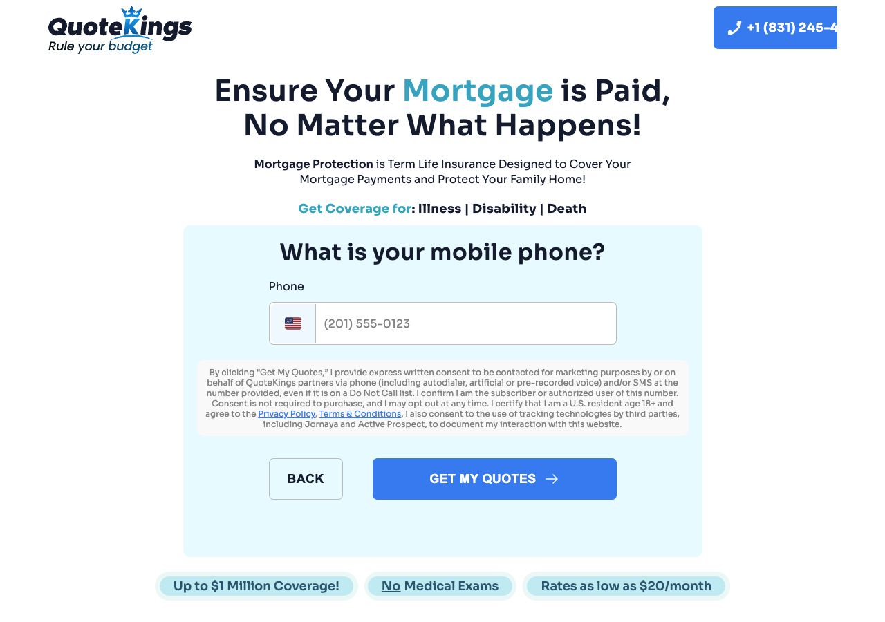 Phone consent final step